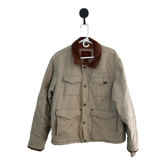 Wrangler Men’s XL Hero Barn Jacket Sherpa Lined Coat Chore Utility Work(Read) - Picture 1 of 14